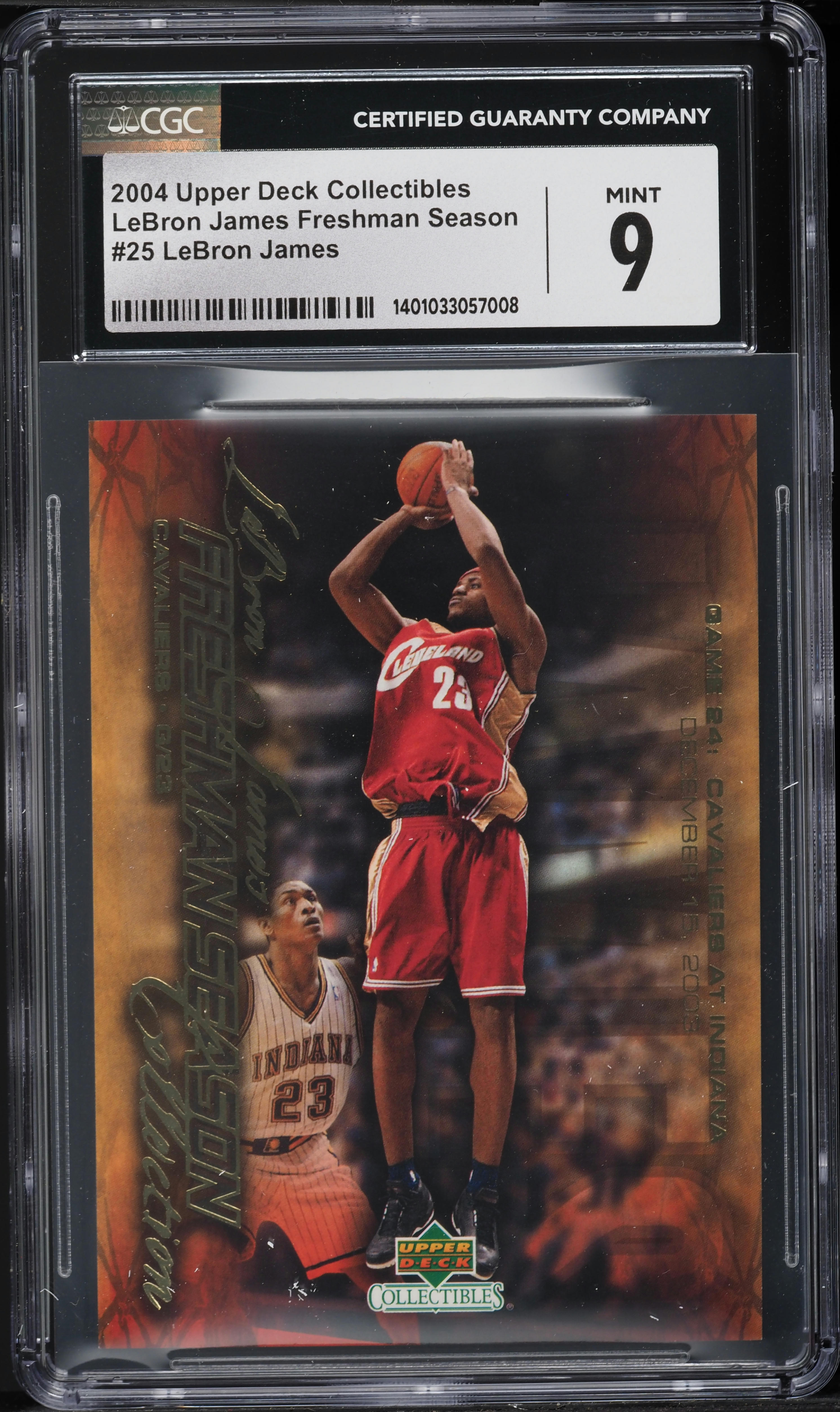 2004 upper deck collectibles lebron james