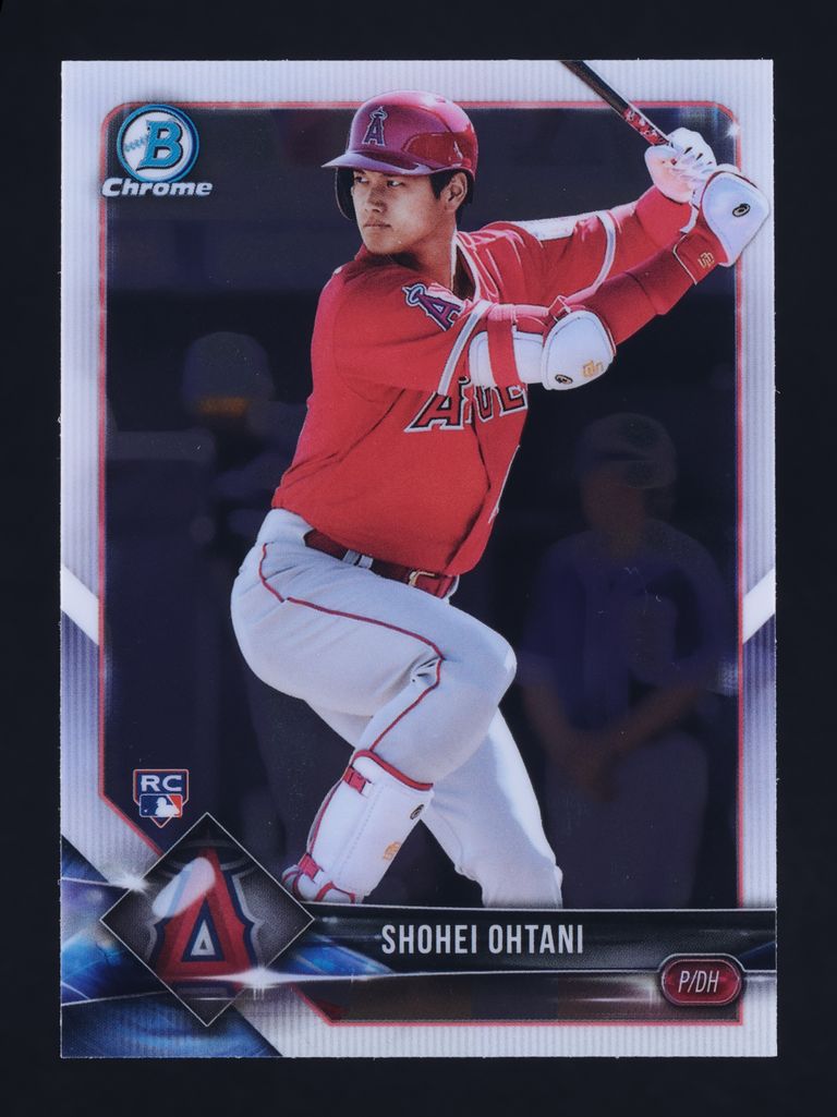 2018 Bowman Chrome Batting Shohei Ohtani ROOKIE #1 MBA AUTH