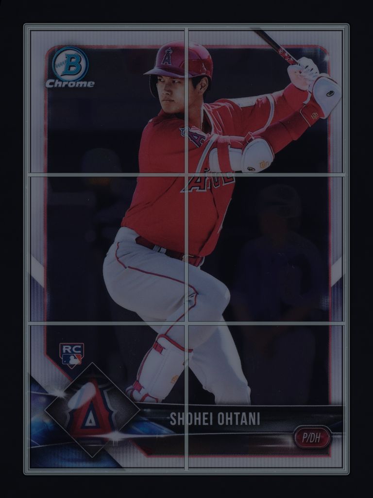 2018 Bowman Chrome Batting Shohei Ohtani ROOKIE #1 MBA AUTH