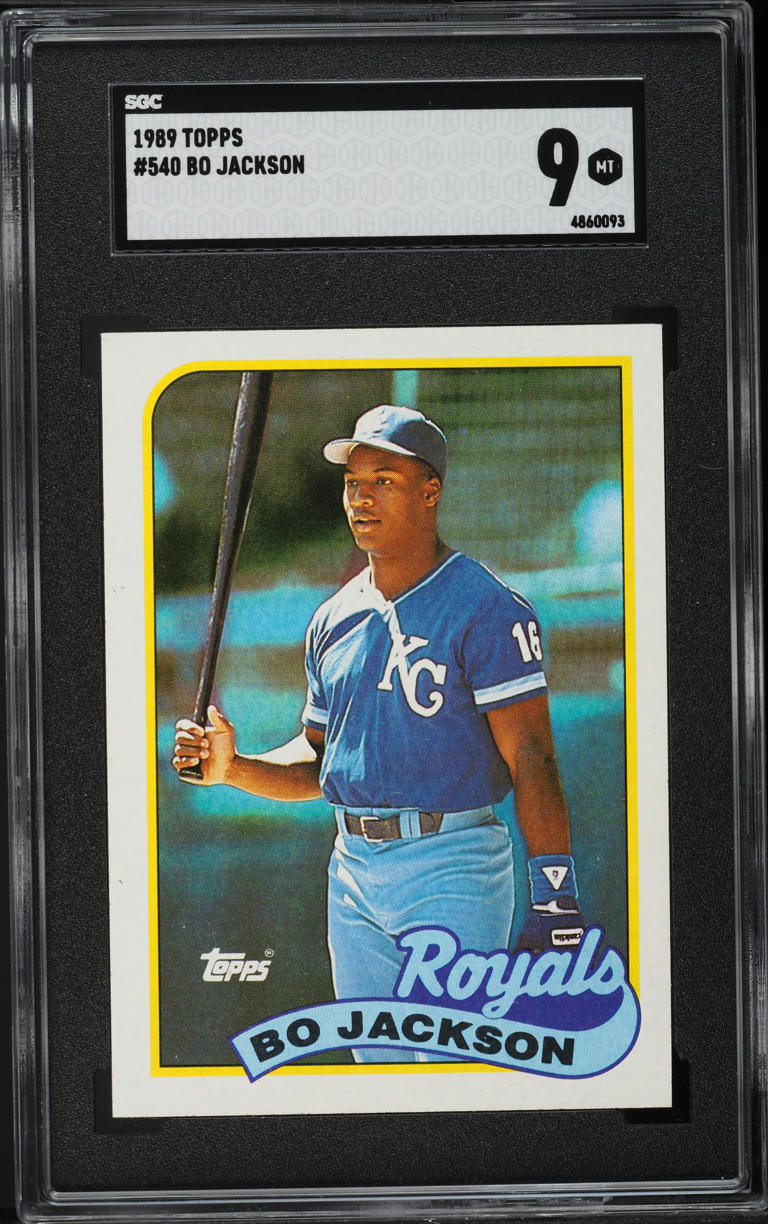 1989 Topps Bo Jackson #540 SGC 9 MINT