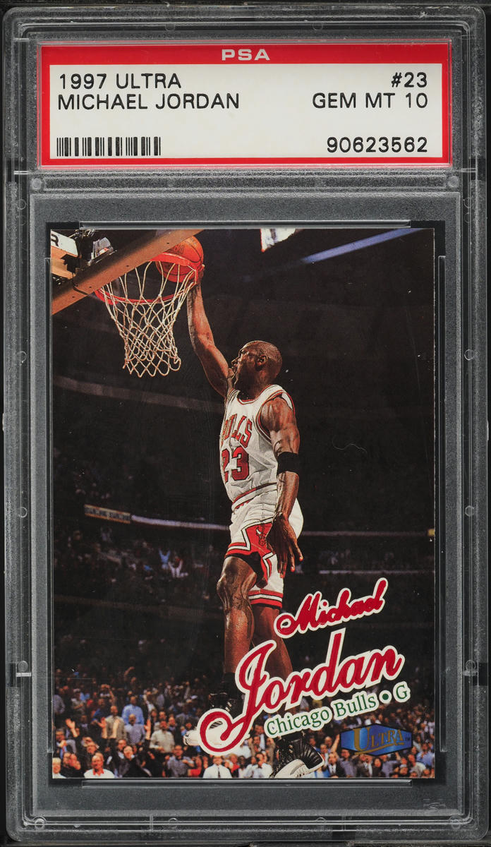1997 Ultra Basketball Michael Jordan #23 PSA 10 GEM MINT
