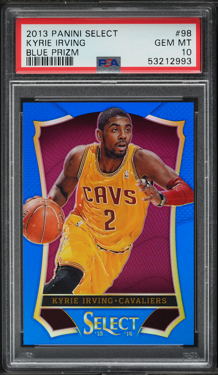 2013 Select Blue Prizm Kyrie Irving /49 #98 PSA 10 GEM MINT
