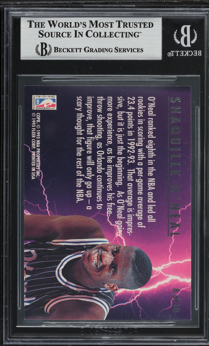 1993 Ultra Scoring Kings Shaquille O'Neal #8 BGS 9 MINT