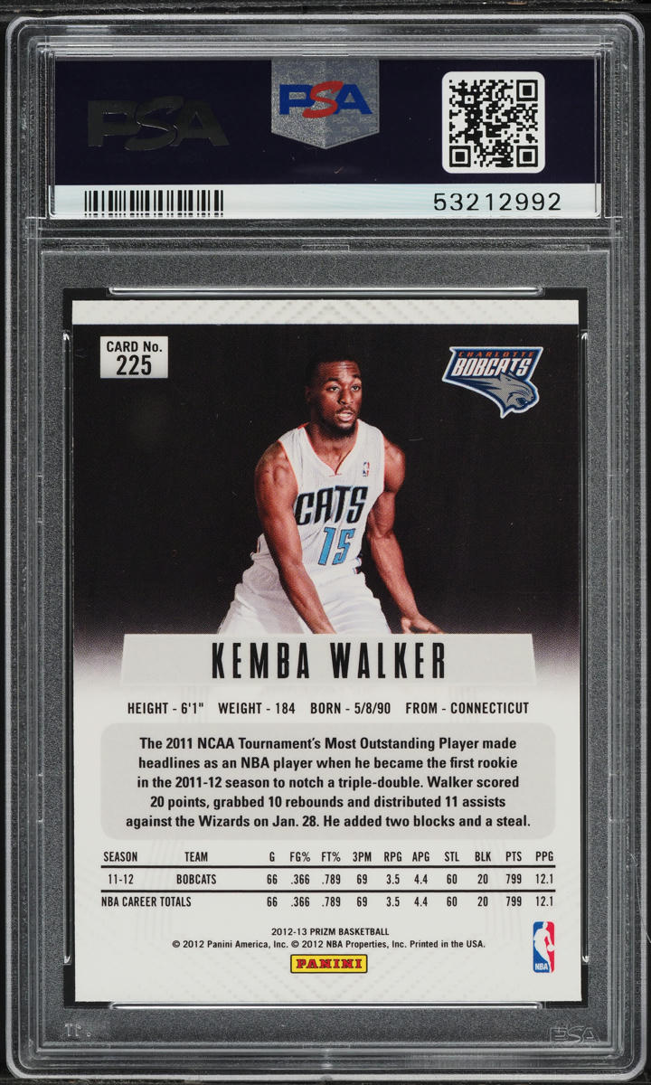 Kemba Walker rc 初年度 silver prizm psa10 Kemba Walker rc 初年度 silver prizm psa10 Kemba Walker rc 初年度