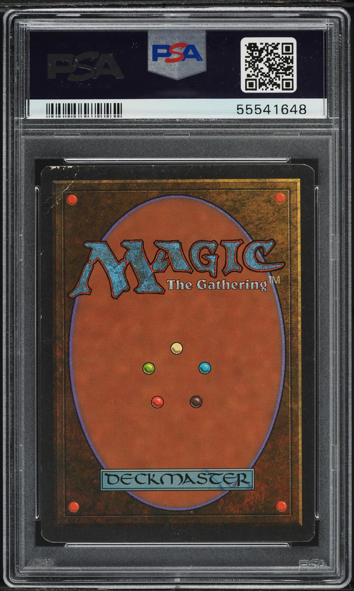 1994 Magic The Gathering MTG Revised Edition Dual Land Taiga PSA 3