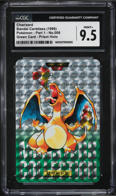 1996 Pokemon Japanese Bandai Carddass Vending Green Prism