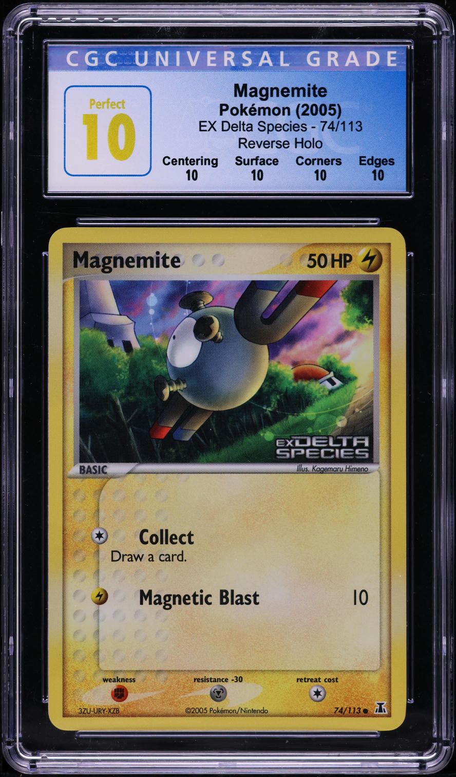 2016 magnemite pokemon card value - 081/165 - Pokemon 151 - Reverse Foil Evolves from null Type 2005 Pokemon EX Delta Species
