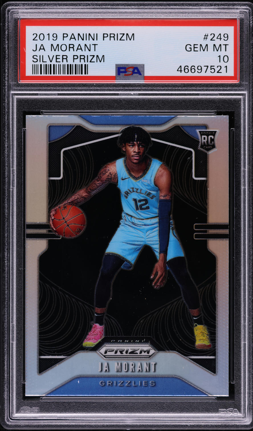 2019 Prizm Ja Morant Silver #249 PSA 10 | Card Ladder