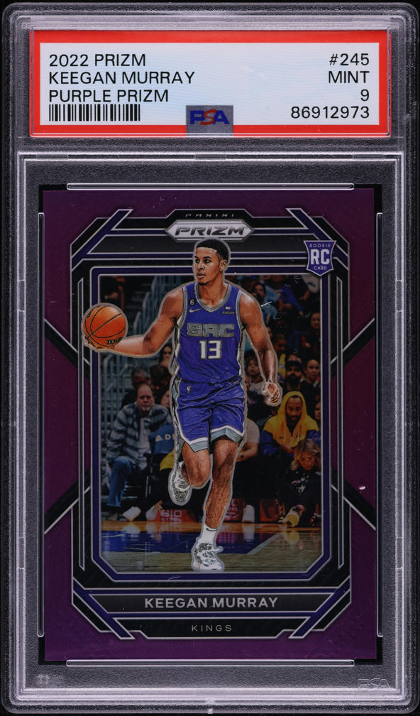 2022 Select Concourse Green Shock Keegan Murray ROOKIE #81 PSA 10