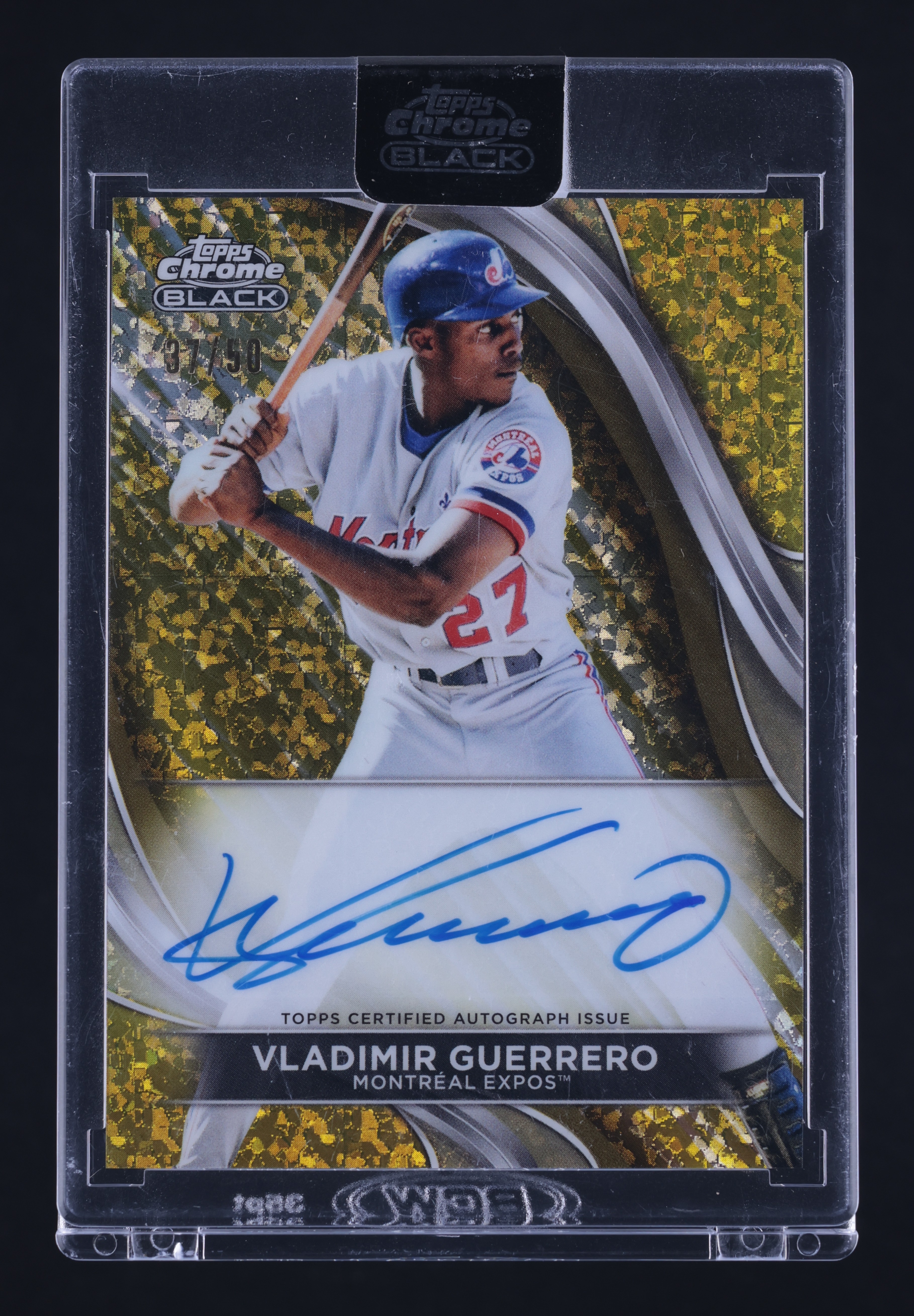 2024 Topps Chrome Black Gold Diamond Vladimir Guerrero AUTO /50