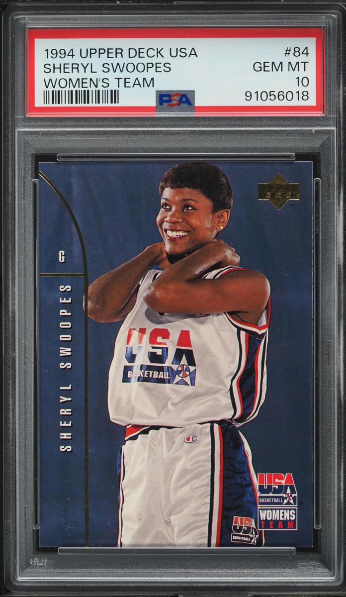 1994 Upper Deck USA Women's Team Sheryl Swoopes ROOKIE #84 PSA 10 GEM MINT