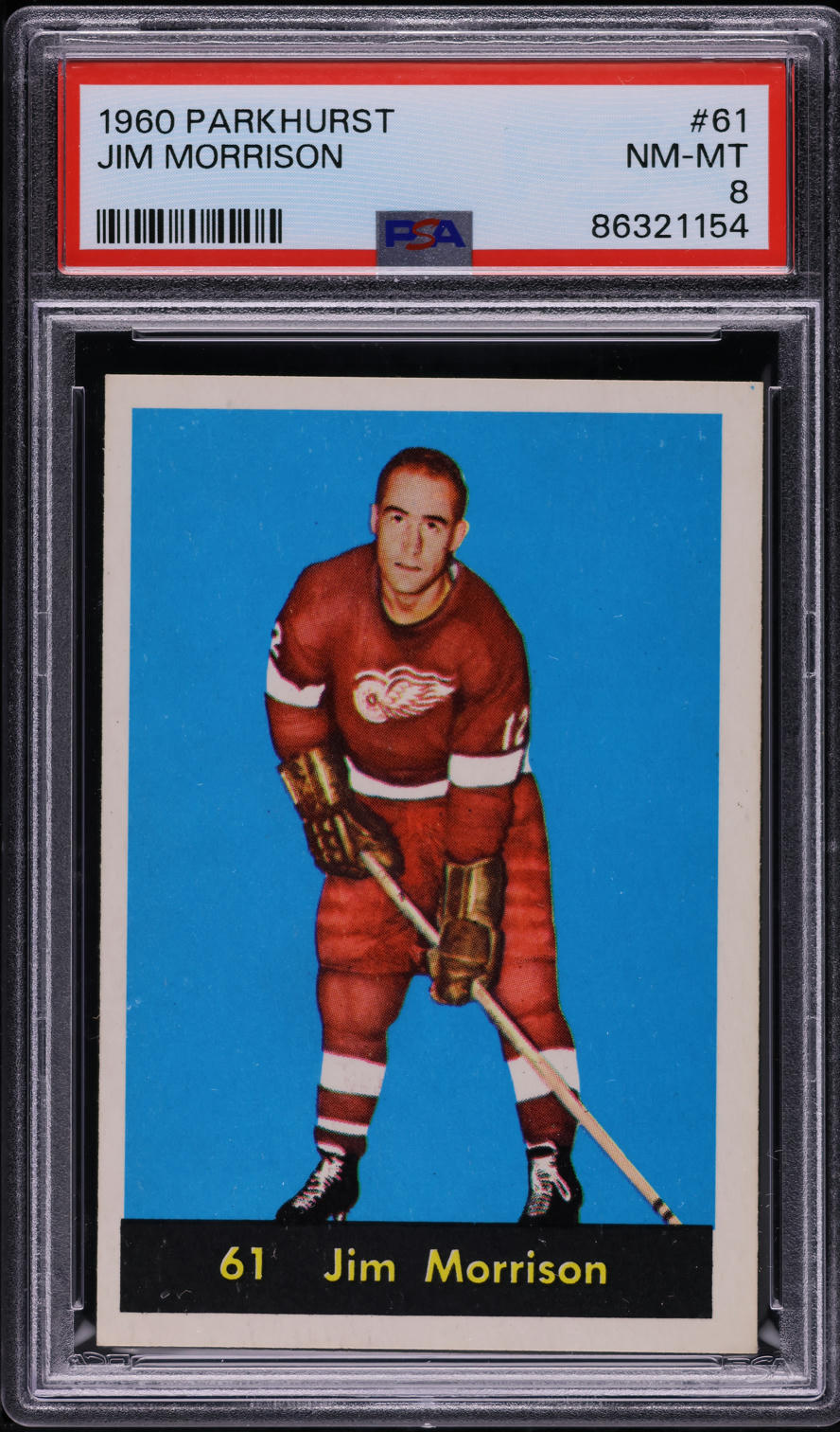 1960 Parkhurst Jim Morrison #61 PSA 8 NM-MT