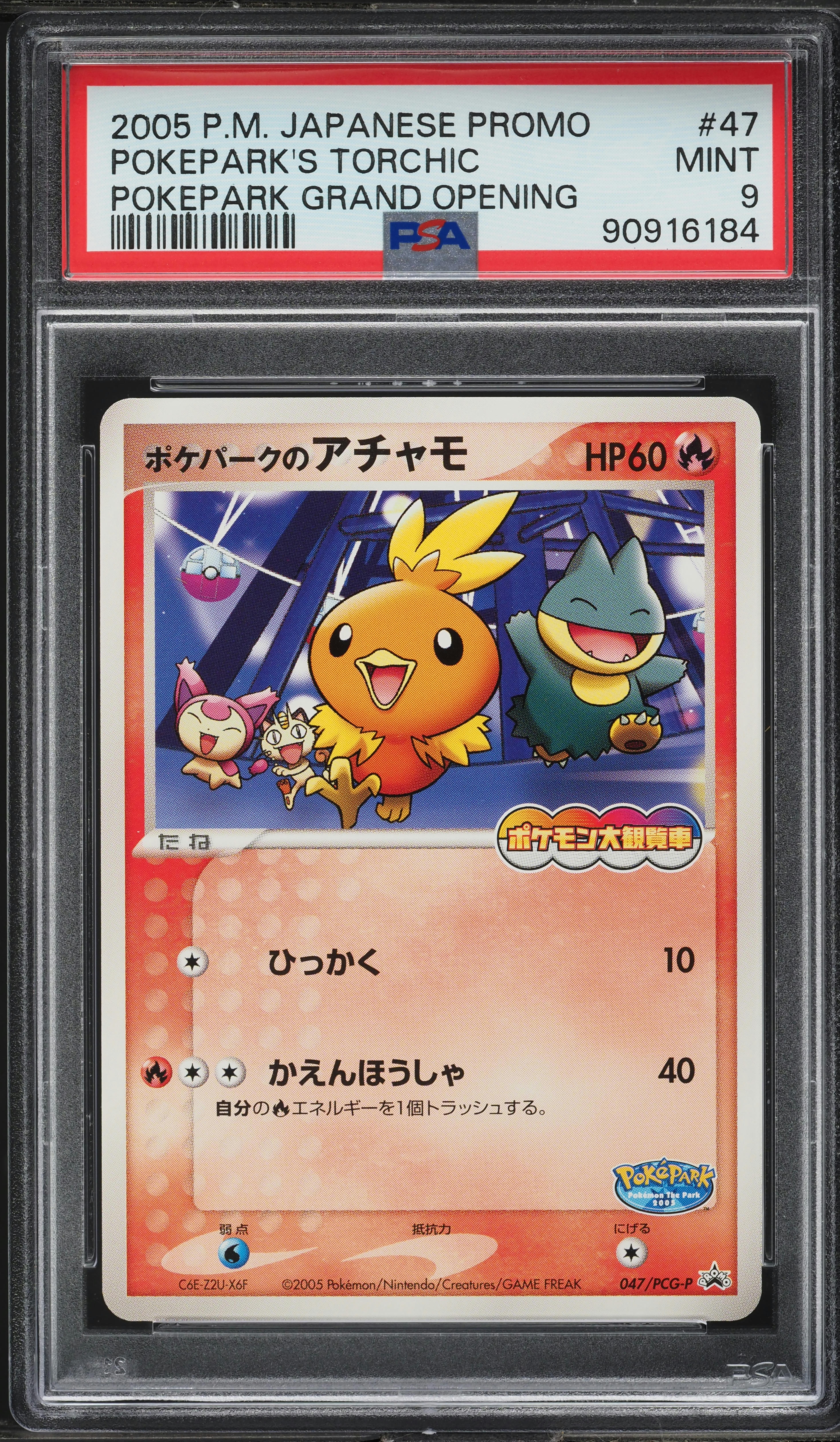 ​【Rare Promo 7pcs】PokePark Nagoya 2005 Rare Promo 7pcs】PokePark Nagoya 2005 2005 Pokemon Japanese Promo