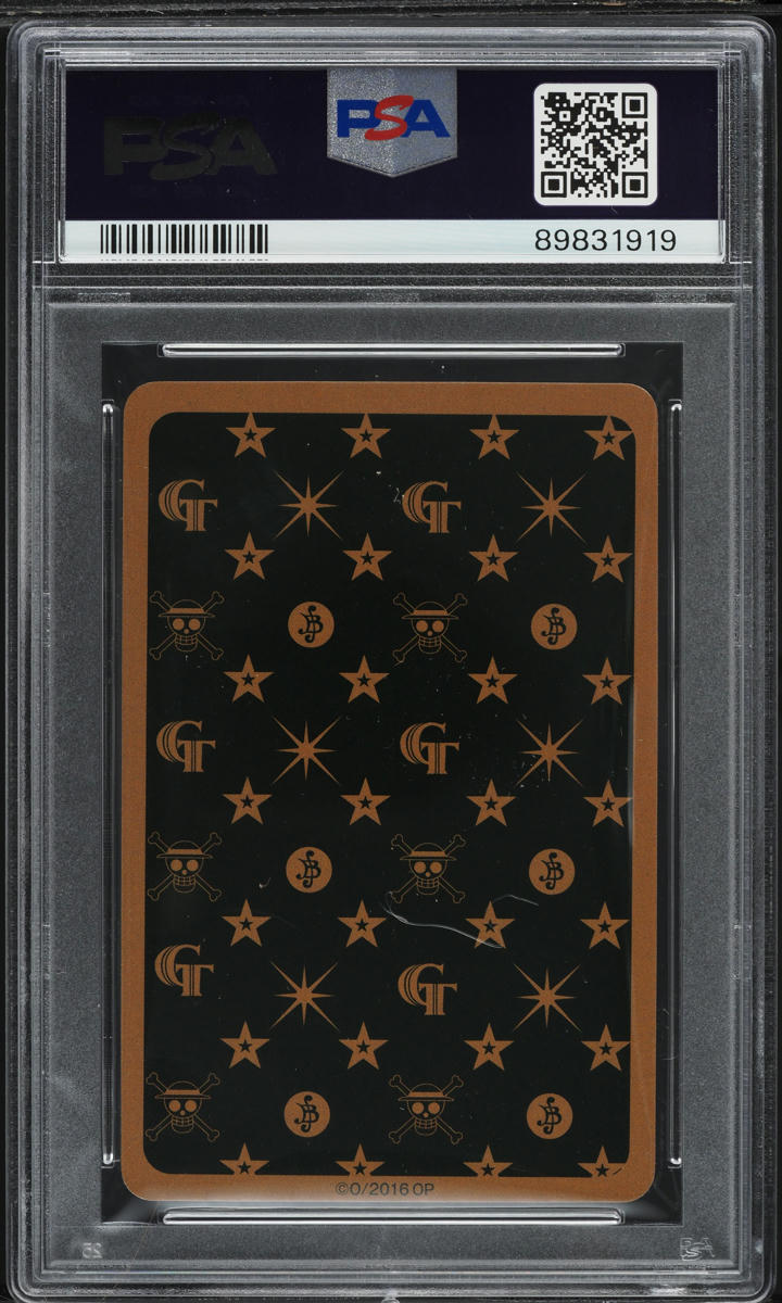 2016 One Piece Film Gold Playing Cards Queen Of Diamonds Nefeltari Vivi PSA 10