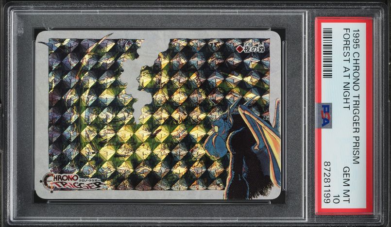 1995 Chrono Trigger Special Prism Cards Ayla PSA 10 GEM MINT on