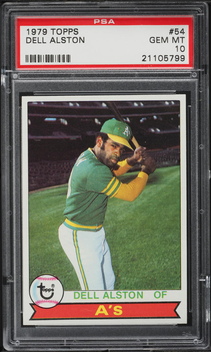 1979 Topps Dell Alston #54 PSA 10 GEM MINT