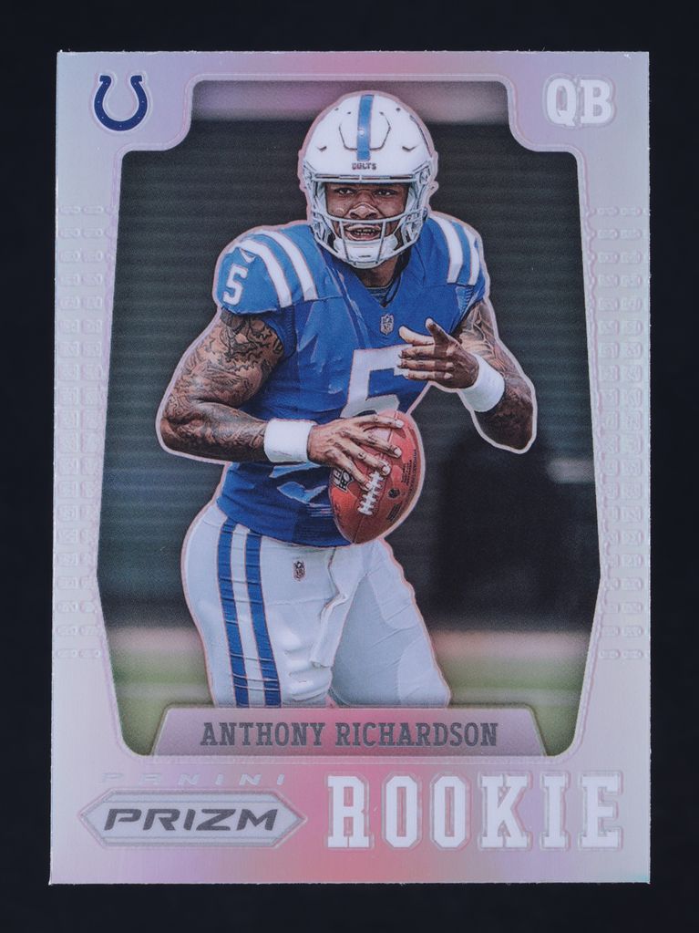2023 Panini Prizm Flashback Silver Anthony Richardson ROOKIE #PFR-4 MBA AUTH