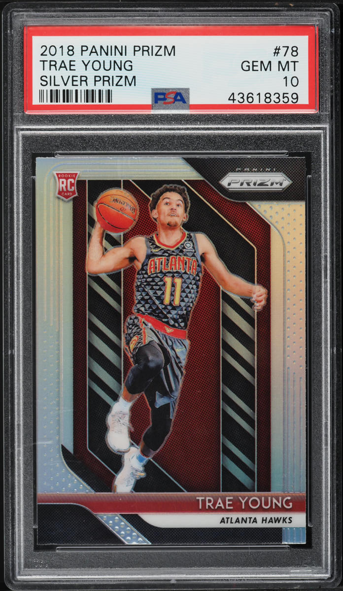 2018 Prizm Trae Young Silver #78 PSA 10 | Card Ladder