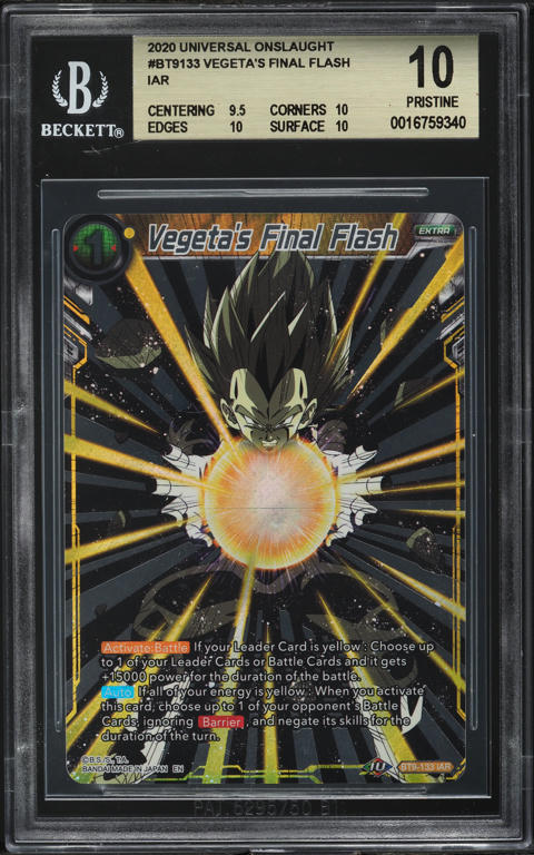 2021 Dragon Ball Super Championship Top 16 Metal Prize Gogeta