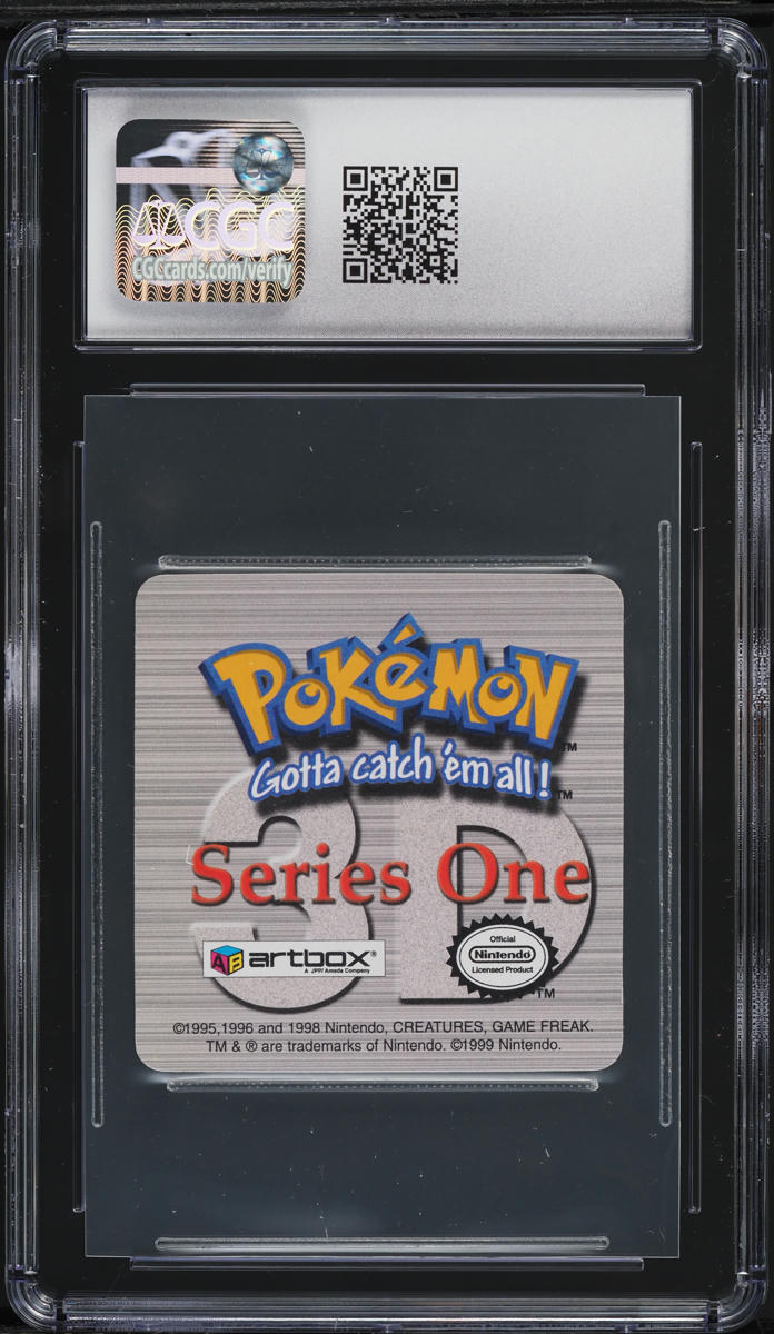 1999 Pokemon Action Flipz Series 1 Artbox 3-D Pikachu & Ash #S-6 CGC 9 MINT  on Fanatics Collect