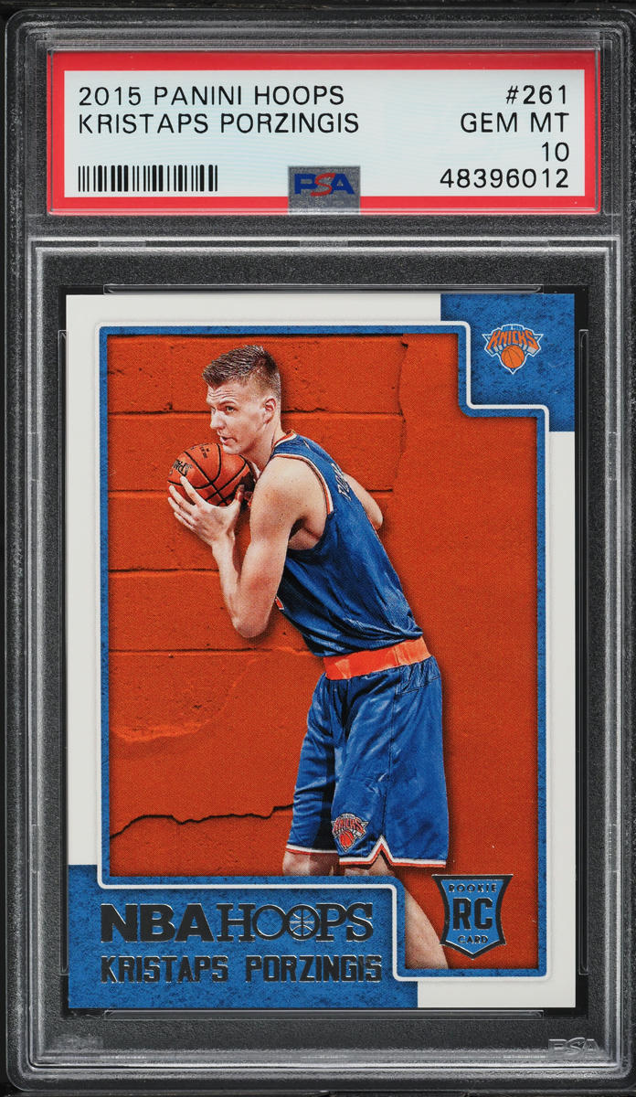 2015 Hoops Kristaps Porzingis ROOKIE #261 PSA 10 GEM MINT