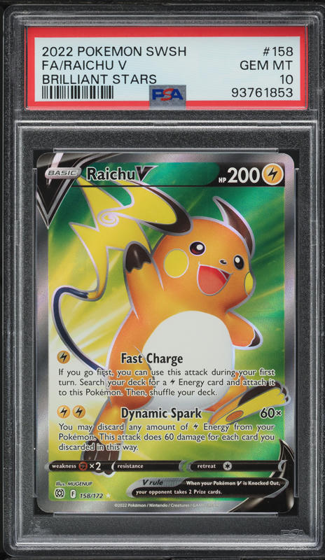 raichu pokemon card value 2022 Raichu 53/196 Rare Pokmon Card 2022