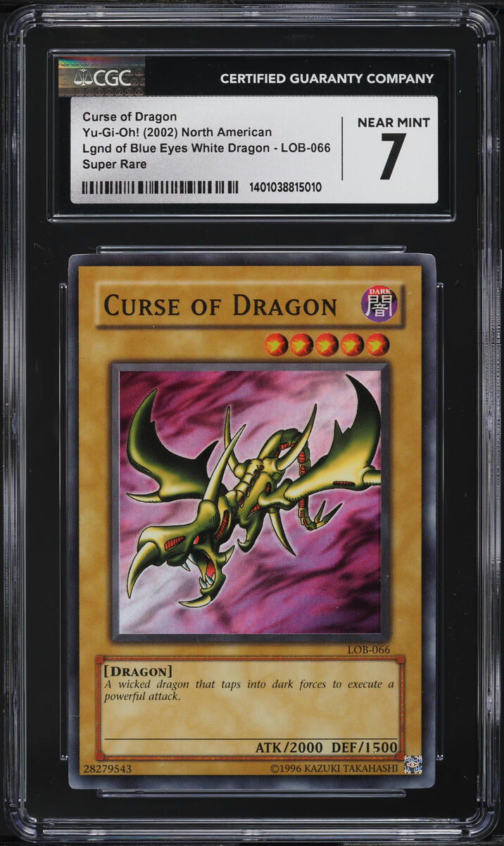 2002 Yu-Gi-Oh! Legend Of Blue-Eyes White Dragon Curse Of Dragon