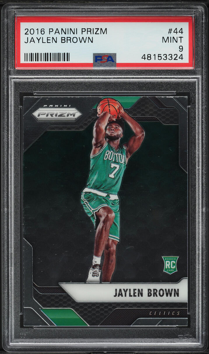 2016 Panini Prizm Jaylen Brown ROOKIE #44 PSA 9 MINT