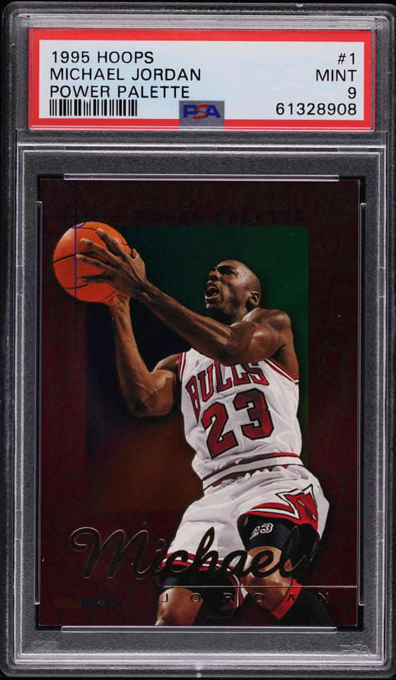 1996 Upper Deck Jordan Tribute MJ Impressions Michael Jordan #MJ59