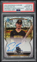 2023 Bowman Chrome Speckle Refractor Ethan Salas ROOKIE AUTO DNA