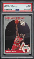 1990 Hoops Basketball Michael Jordan #65 PSA 6 EXMT on Fanatics