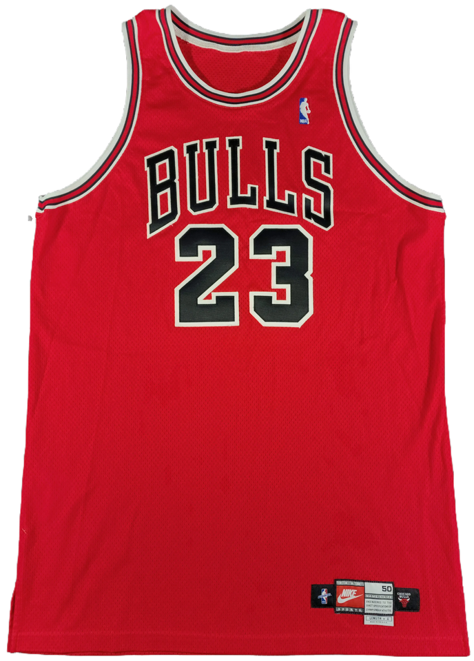 Signed Michael Jordan G-U 1998 Eastern Conference Semi Finals Jersey & Shorts