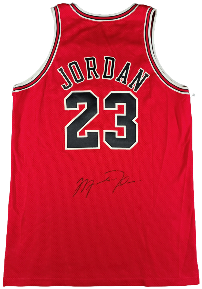 Signed Michael Jordan G-U 1998 Eastern Conference Semi Finals Jersey & Shorts