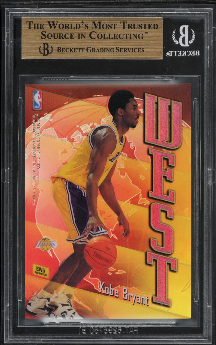 1998 Topps East West Refractor Michael Jordan Kobe Bryant #EW5 BGS