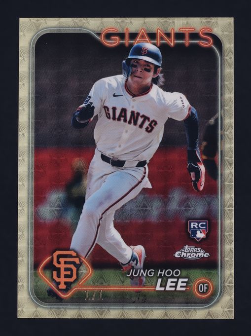 hooページ 2024 Topps Chrome Superfractor Jung Hoo Lee ROOKIE 1/1 #201 MBA