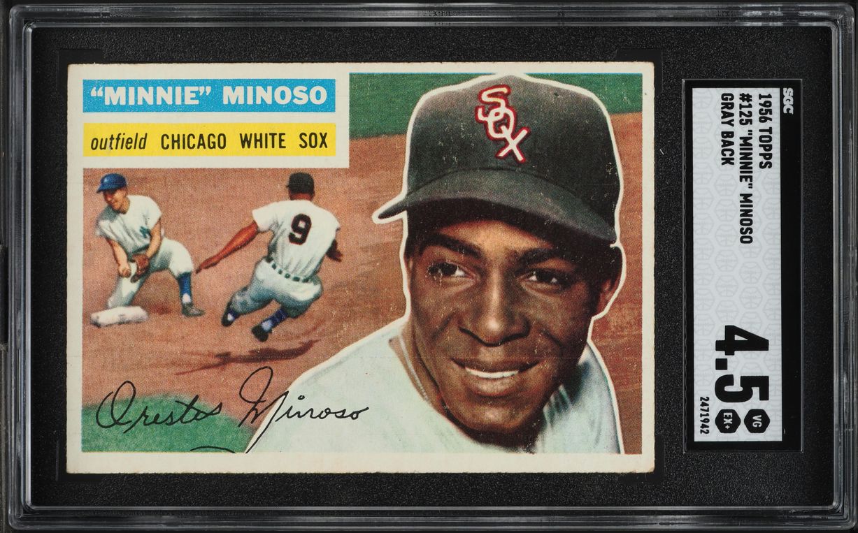 1956 Topps Minnie Minoso #125 SGC 4.5 VGEX+