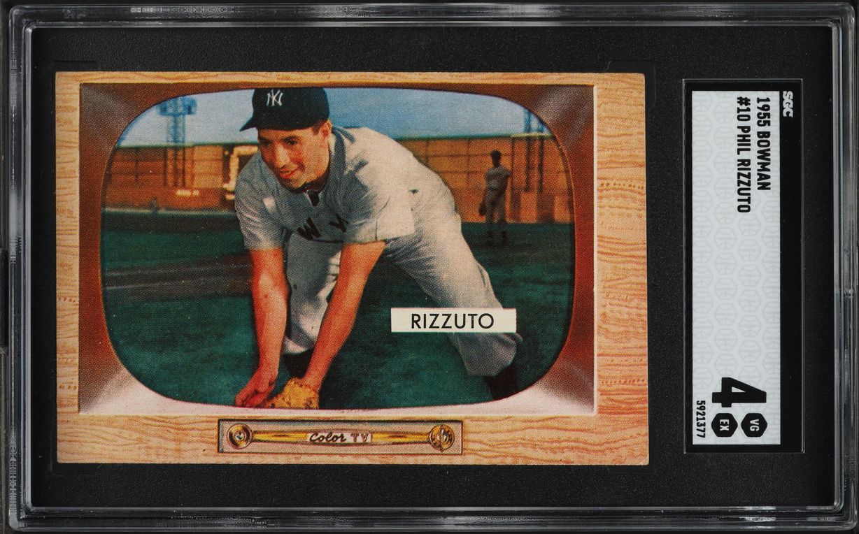 1955 Bowman Phil Rizzuto #10 SGC 4 VGEX