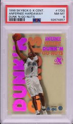 その他 1998 SkyBox E-X Century - Dunk'N Go-Nuts 1998-99 Skybox EX Century Dunk'n Go-Nuts #17 Anfernee Hardaway | eBay