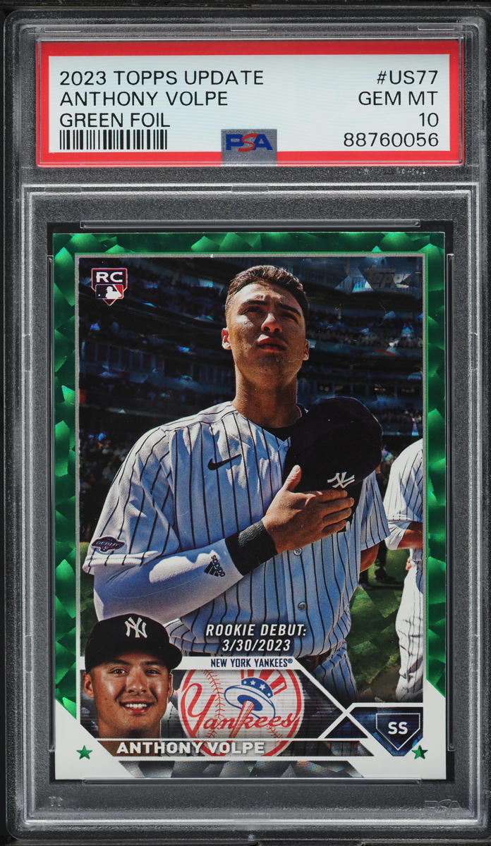 2023 Topps Series 1 Green Foil Parallel Baseball Card #'d/499 - Pick Your Card To Complete Set 5 thumbnail image
