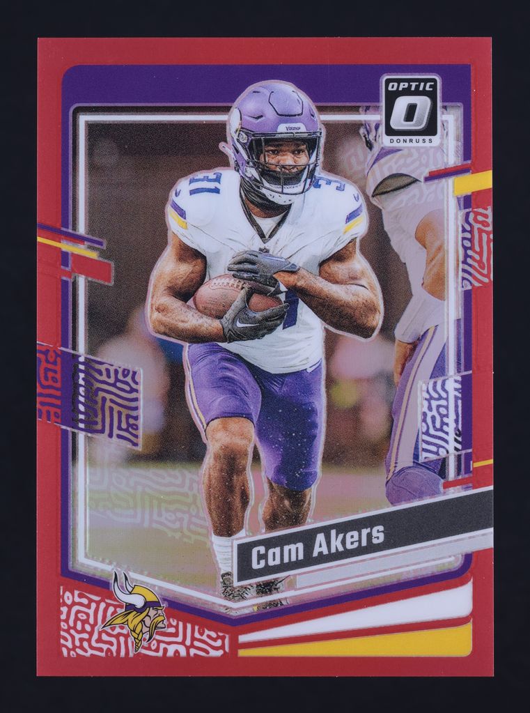 2023 Donruss Optic Red Cam Akers /99 #109 MBA AUTH