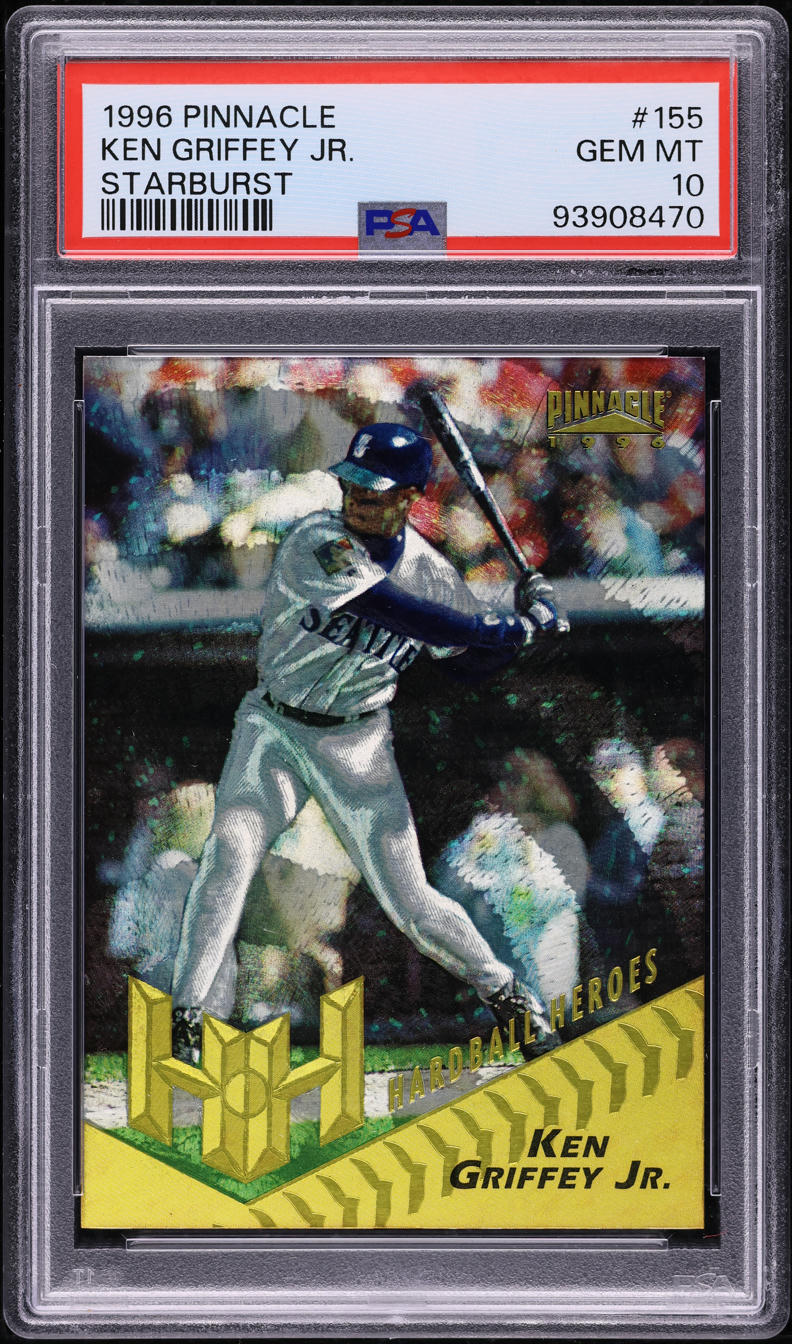 1996 Pinnacle Starburst Ken Griffey Jr. #155 PSA 10 GEM MINT on