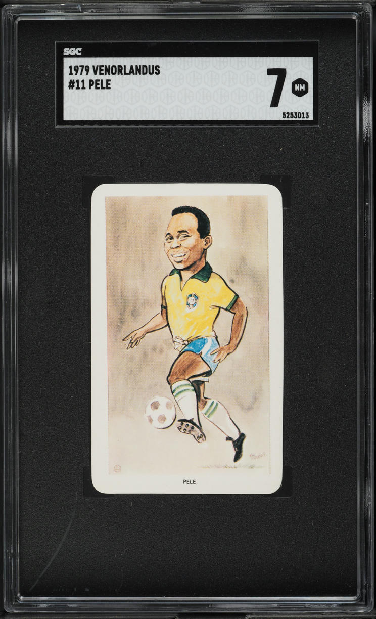 1979 Venorlandus Our Heroes World Of Sport Soccer Pele #11 SGC 7 NRMT