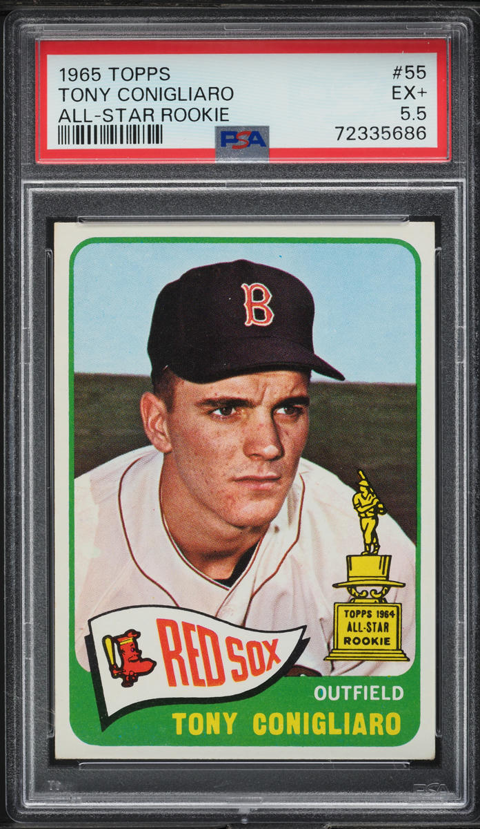 1965 Topps Tony Conigliaro #55 PSA 5.5 EX+