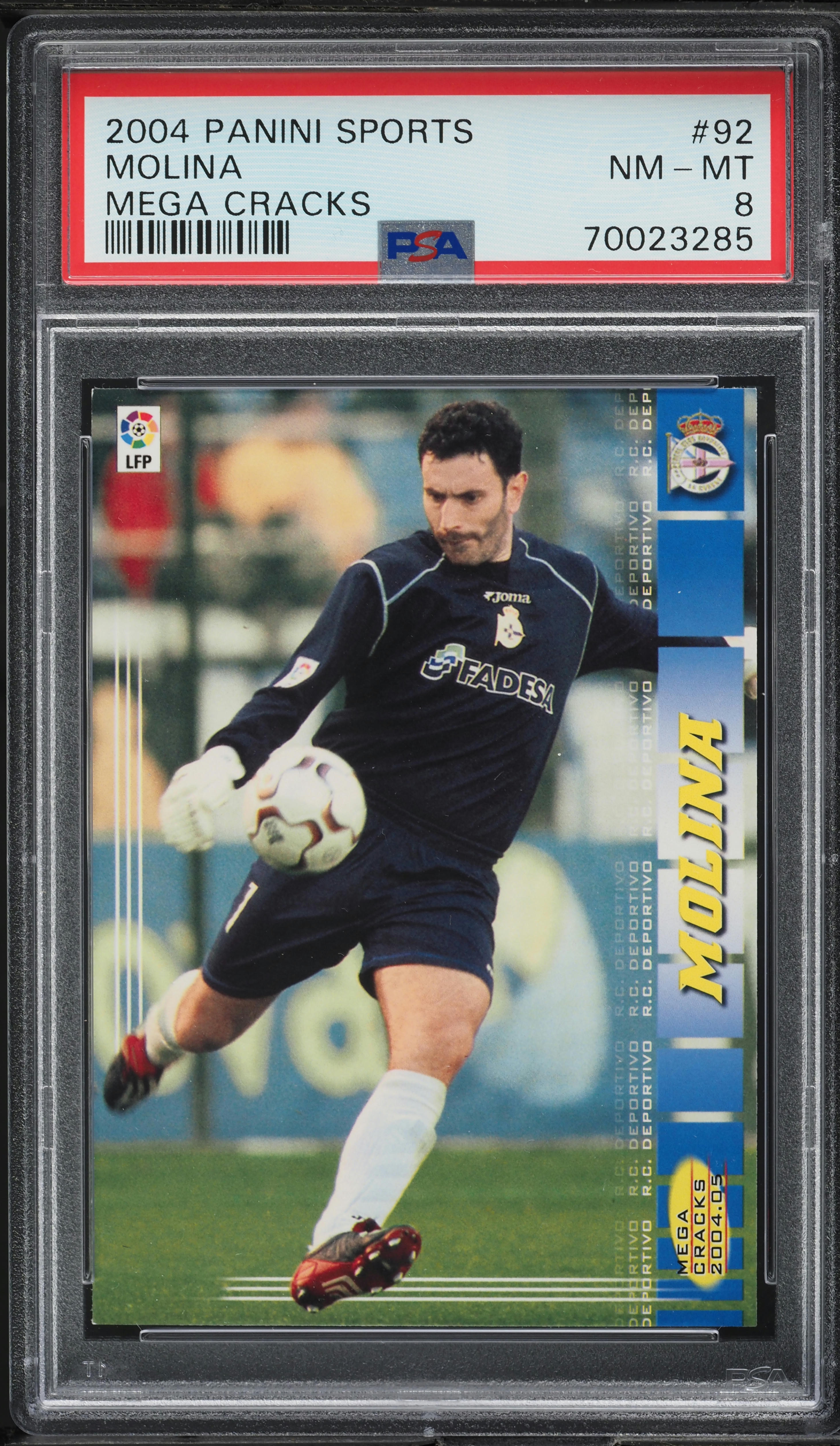 2004 Panini Sports Mega Cracks Molina #92 PSA 8 NM-MT on Fanatics