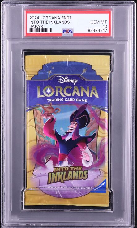 2024 Lorcana Into the Inklands Pack Jafar Art PSA 10 GEM MINT on