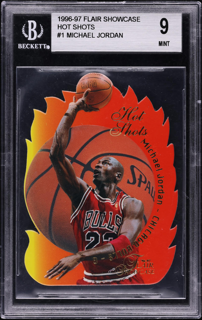 Michael Jordan · 1996 Flair Showcase Basketball