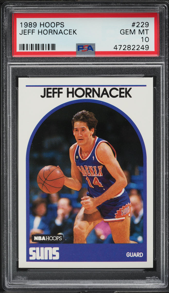 1989 Hoops Jeff Hornacek #229 PSA 10 GEM MINT