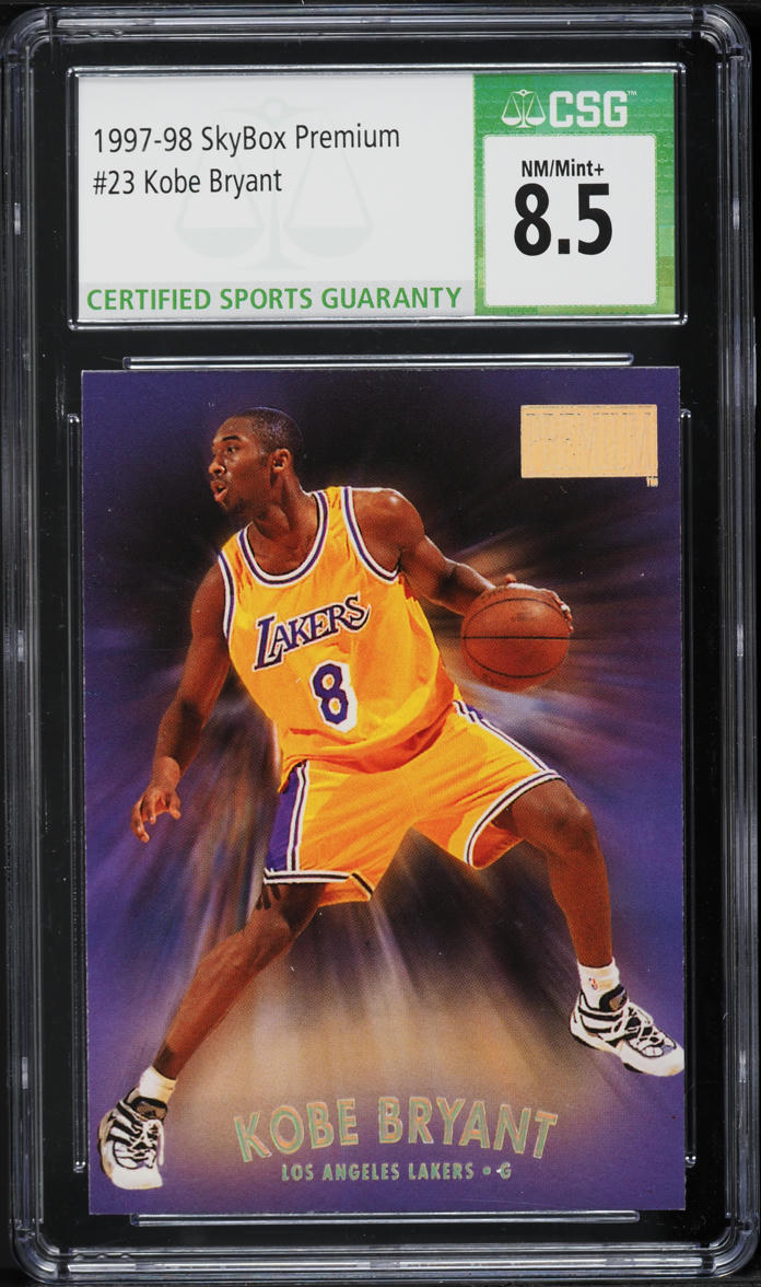 1997 Skybox Premium Kobe Bryant #23 CSG 8.5 NM-MT+