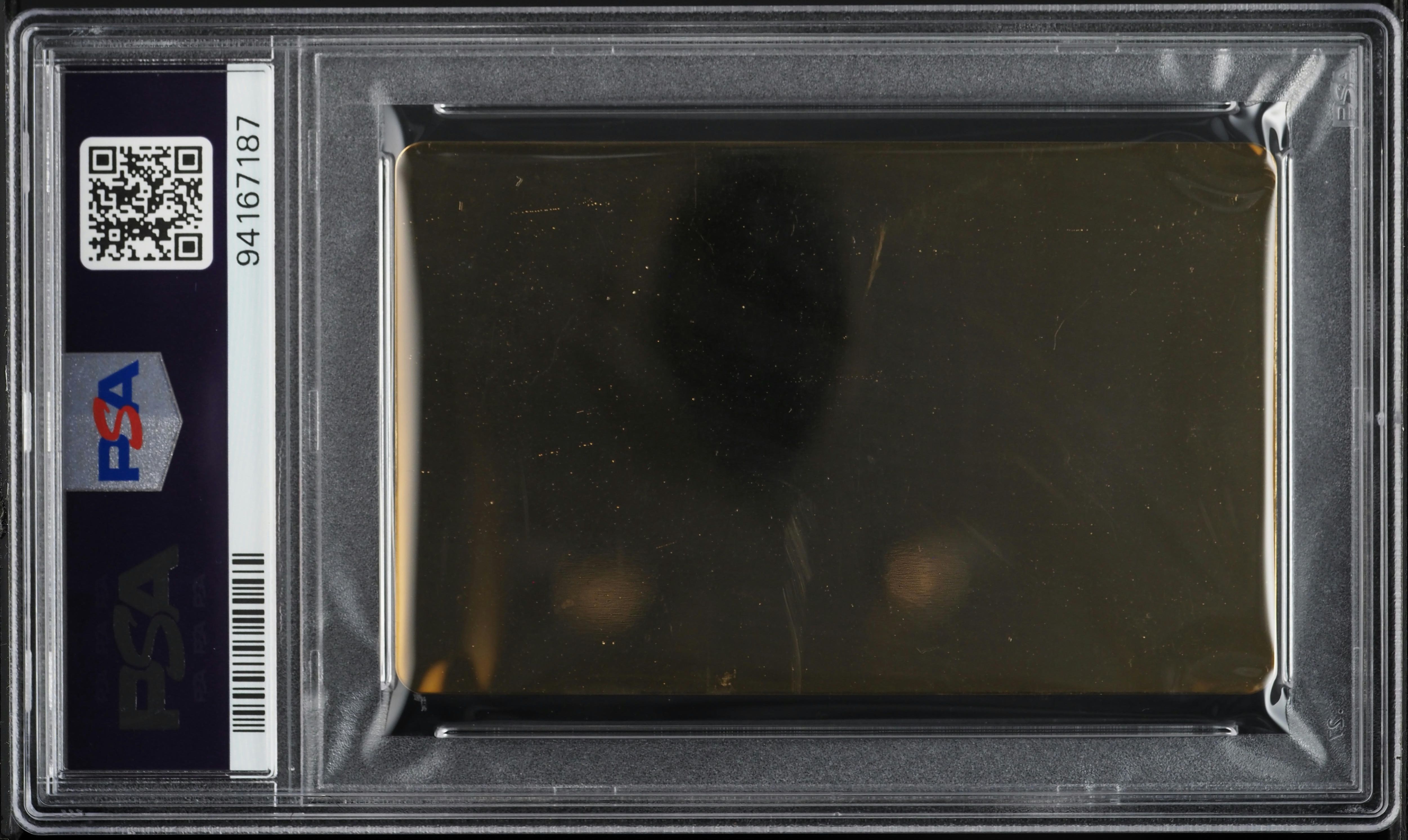 1999 Pokemon Japanese Jr West Stamp Rally Metal License PSA 9 MINT