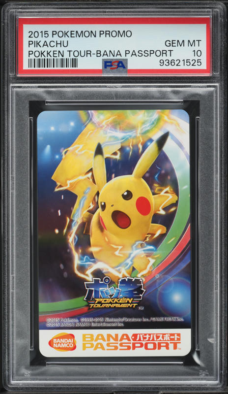 2015 Pokemon Art Academy Competition Ashley Pikachu BGS 9 MINT on